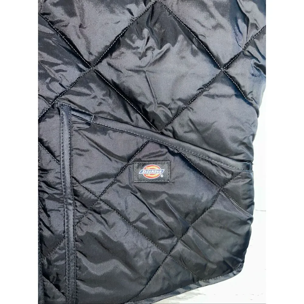 Dickies Men's Medium Big Diamond Quilted Nylon Vest - Picture 2 of 11